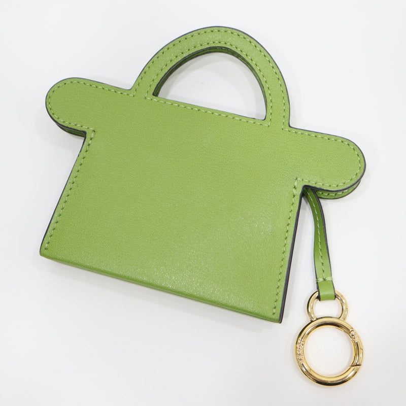 FENDI フェンディ バッグ型 鞄 チャーム ストラップ グリーン 箱・保管