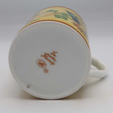 未使用品 HERMES エルメス マグカップ La Siesta シエスタ イエロー ハチドリ 花 食器 箱有 J469