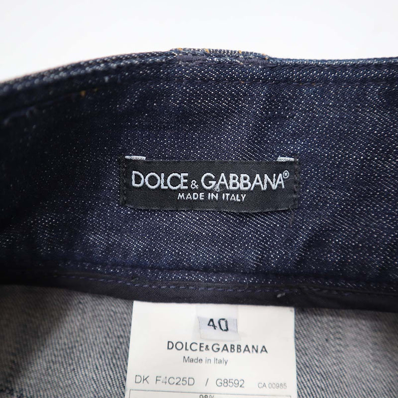 DOLCE&GABBANA ドルチェ＆ガッバーナ デニム スカート サイズ40 F4C25D D&G ドルガバ 25k167-60