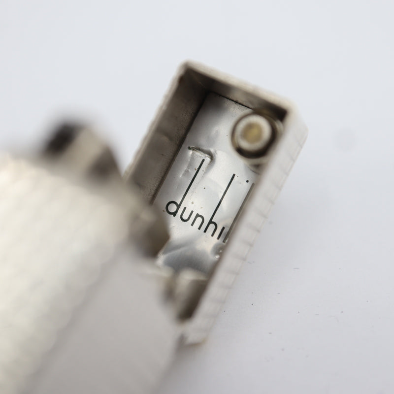 Dunhill ダンヒル ガスライター ローラー式 シルバーカラー 喫煙具 着火未確認 ケース有 eco1730