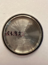 腕時計 稼働 OMEGA オメガ デビル 595 0101 cal.1455 クォーツ ゴールド色文字盤 2025.6電池交換済 H19057