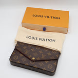LOUIS VUITTON ルイヴィトン LV M61276 ポシェット フェリシー モノグラム ブラウン ポーチ・保管袋箱 H20275