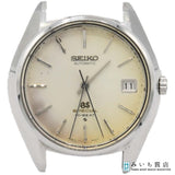 不動 時計 ケース SEIKO グランドセイコー GS SPECIAL HI-BEAT 6155-8000 132938 自動巻き デイト シルバー色文字盤 H22176