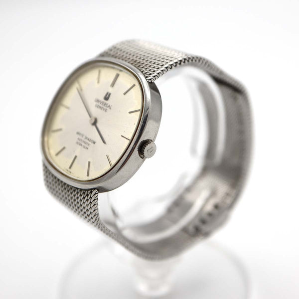 稼働 腕時計 UNIVERSAL GENEVE ユニバーサルジュネーブ 866050 ホワイトシャドウ 自動巻き メンズ H8442