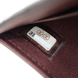 CHANEL シャネル ウォレット 三つ折り財布 ココマーク マトラッセ キャビアスキン 31番台 財布 ブラック eco2238