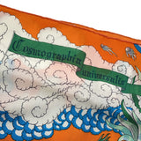 HERMES エルメス カレ140 カシシル Cosmographia Universalis 宇宙誌 シルク100％ 箱有 H10918