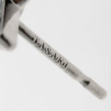 仕上げ済 TASAKI タサキ ピアス アブストラクト スター pt900 ダイヤ 0.18/0.18 約9.6g 星 モチーフ ジュエリー ◆ H517