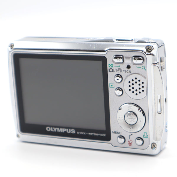 OLYMPUS オリンパス デジタルカメラ μ720SW デジカメ シルバーカラー 動作確認済 H16010-2