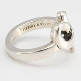 TIFFANY&Co. ティファニー リング ラビングハート 6.5号 シルバー 925 約5g ダイヤ アクセサリー H6806
