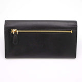 PRADA プラダ 長財布 1M1219 ビジュー ウォレット 黒 ブラック レディース 箱あり ok1180