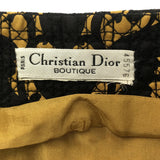 希少 Christian Dior ディオール スカート カナージュ ベージュ×黒 レディース ファッション H19005-2