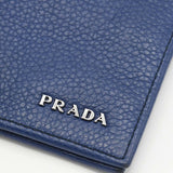 PRADA プラダ 二つ折り財布 札入れ カードケース ロゴ 財布 ウォレット メンズ ブルー M111