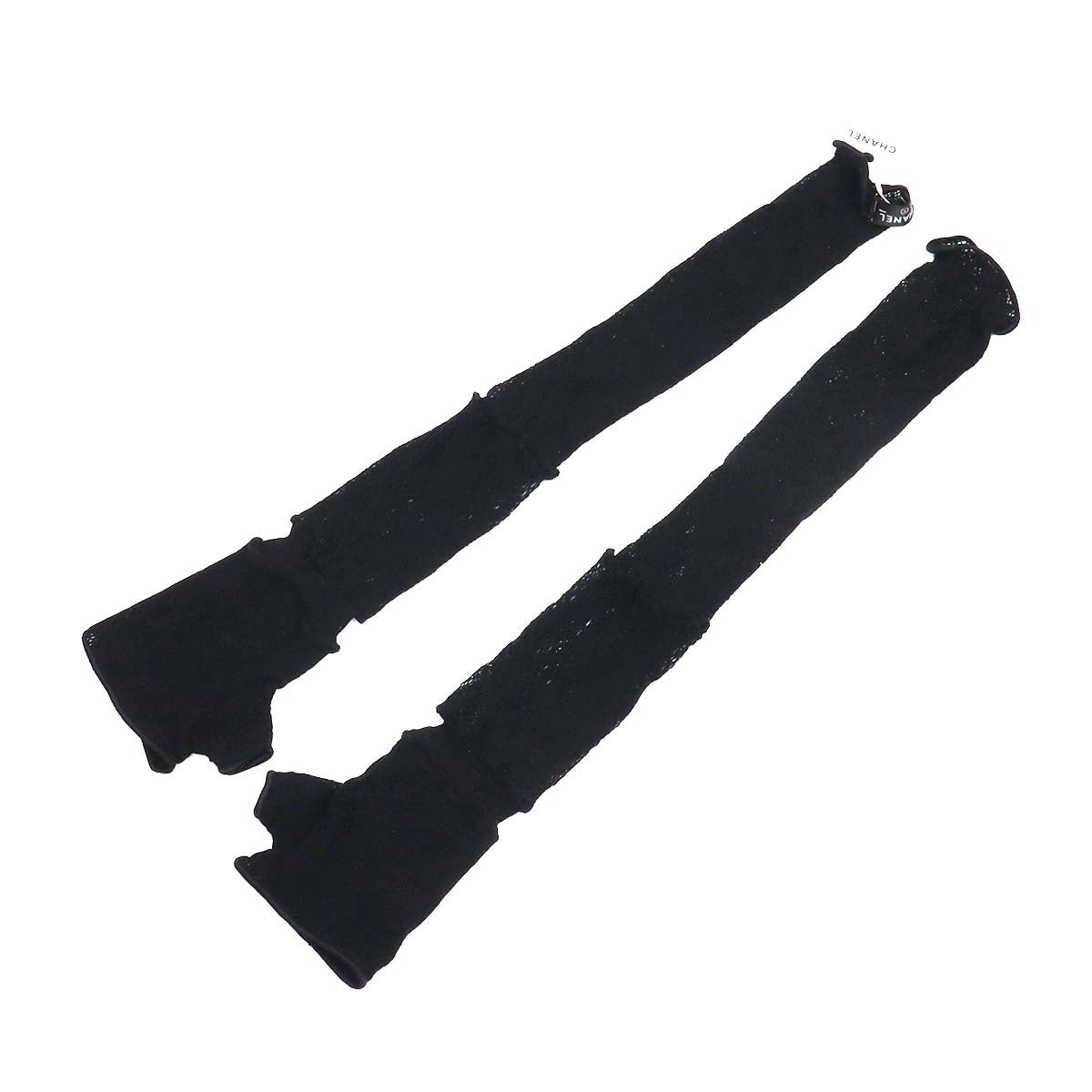 H21987 CHANEL シャネル アームカバー アームウォーマー レース