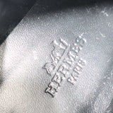 HERMES エルメス ブーツ 361/2 約23.5cm オマージュ ブラック レザー 靴 H21663