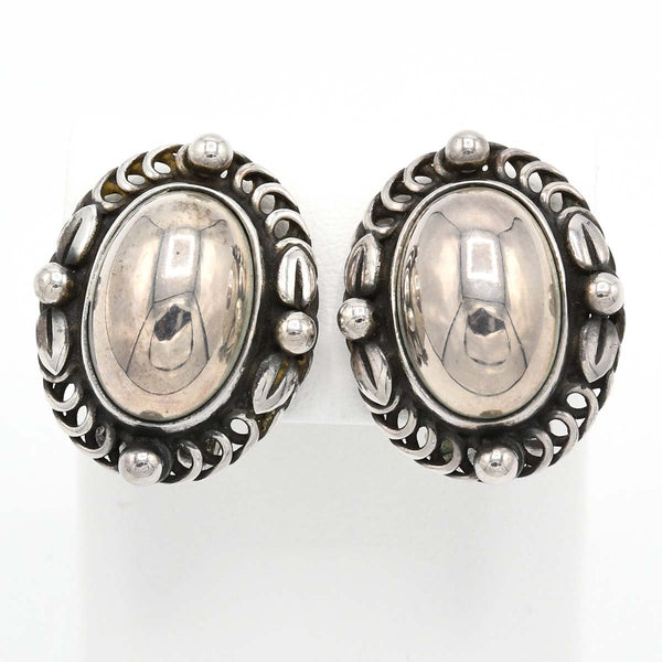GEORG JENSEN ジョージジェンセン イヤリング ヘリテージ 1995 シルバー 925 約17g アクセサリー レディース 箱有 H8233-4