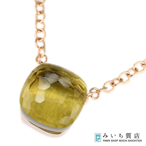 仕上済 Pomellato ポメラート ネックレス ヌード 750 5.8g ジュエリー 箱保有 M1503