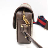 GUCCI グッチ オフィディア スモール ショルダーバッグ 722117 GGスプリーム キャンバス×レザー シェリーライン 袋あり H11011