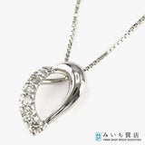 仕上げ済 ダイヤモンド プラチナ ネックレス pt850 D0.06 約2.1g アクセサリー H18406