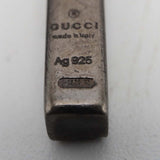GUCCI グッチ クロスペンダントネックレス ディアマンテ 十字架 SV925 19.2g 箱袋 26k987-35