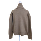 CELINE セリーヌ セーター グレー トープカラー 23GO4/6394 カシミヤ100 サイズS 25k943-8