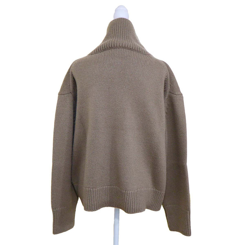 CELINE セリーヌ セーター グレー トープカラー 23GO4/6394 カシミヤ100 サイズS 25k943-8