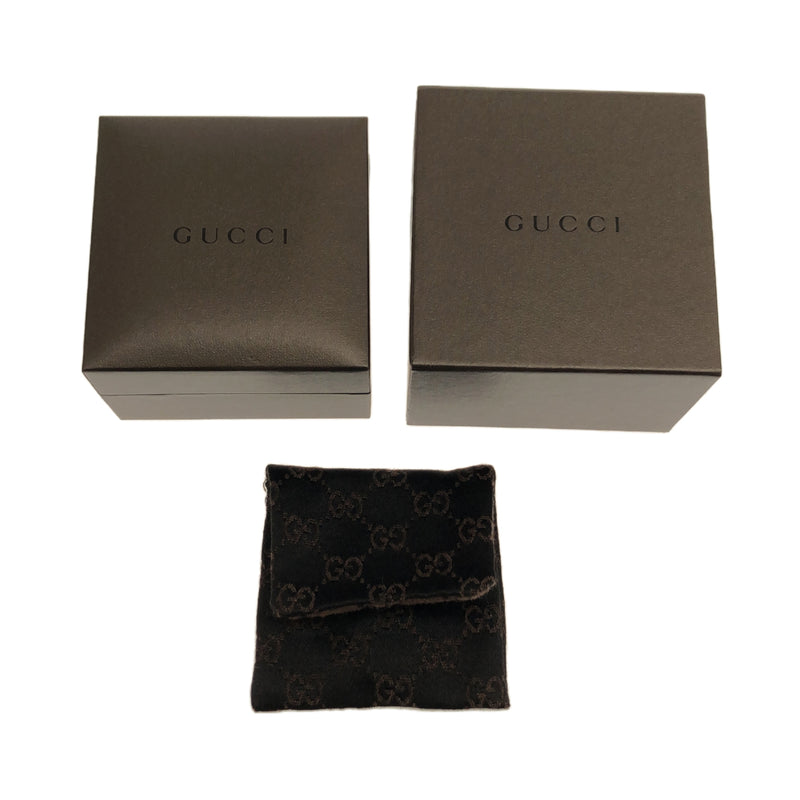 グッチ GUCCI スクエアカット リング シルバー 925 14号 5.2g 指輪 アクセサリー yo406