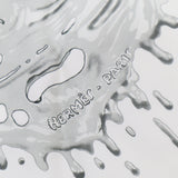 HERMES エルメス カレ45 ガヴロッシュ Peinture Fraiche ペンキ塗りたて シルク100 ホワイト J211-1
