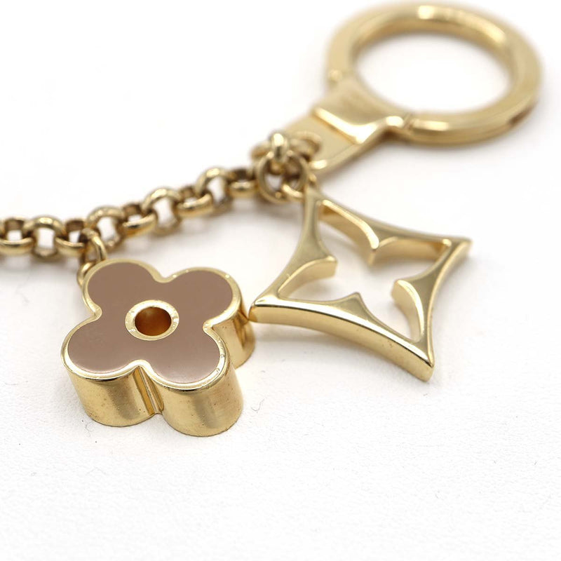 LOUIS VUITTON ルイヴィトン チャーム M65111 チェーン フルール ドゥ モノグラム キーホルダー キーチェーン 箱袋あり 25k1037-5