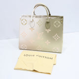 LOUIS VUITTON ルイヴィトン M20510 オンザゴーMM モノグラム スプリングインザシティ アンプラント 2way 鞄 袋有 H15714