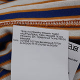 MARNI マルニ シャツ ロングTシャツ サイズ48 ボーダー ブルー オレンジ 服 25k860-2