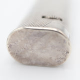 dunhill ダンヒル ガスライター スリム オーバル ローラー式 シルバーカラー 着火未確認 H3162-1
