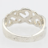 TIFFANY＆Co. ティファニー トリプル ラビングハート 指輪 リング 925 シルバー 約11.5号 約3.1g アクセサリー レディース H20664