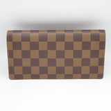 LOUIS VUITTON LV ルイヴィトン N60825 長財布 ダミエ ポルトカルト クレディ H11696
