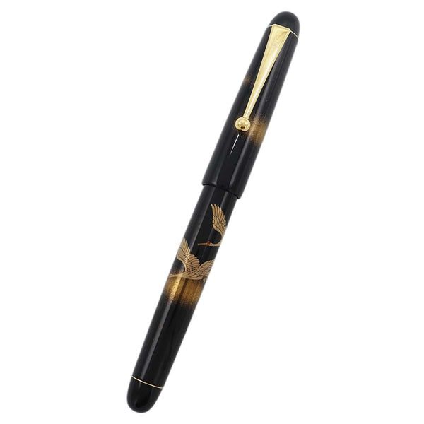 PILOT パイロット 万年筆 ペン先14k-585刻印 蒔絵 鳳凰 Mサイズ 中字 インク付き 筆記用具 筆記未確認 ケース有 ok75