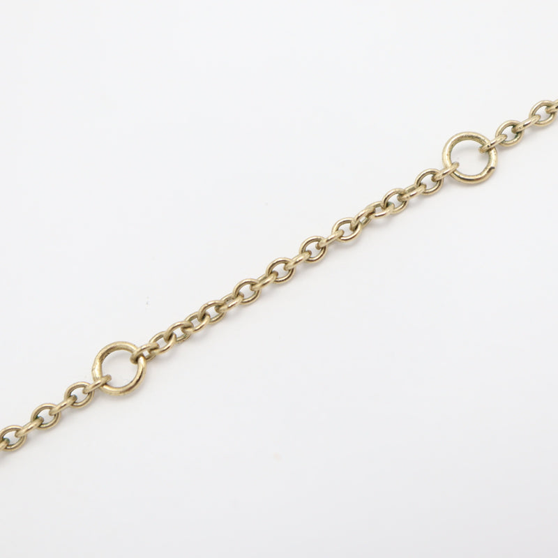 Christian Dior ディオール クレール ディ リュヌ ネックレス CDロゴ ラインストーン アクセサリー レディース 箱有 H20601