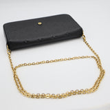 LOUIS VUITTON ルイヴィトン M64064 ポシェットフェリシー アンプラント ノワール チェーンショルダー ポーチ有 ok631