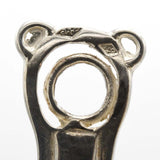 HERMES エルメス ドゥザノー イヤリング シルバー925 ホールマーク アクセサリー 18.6g M4407