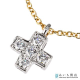 仕上げ済 TIFFANY＆Co. ティファニー クルーシーフォーム ネックレス 750 PT950 ゴールド 約2.5g ジュエリー ◆ H22611
