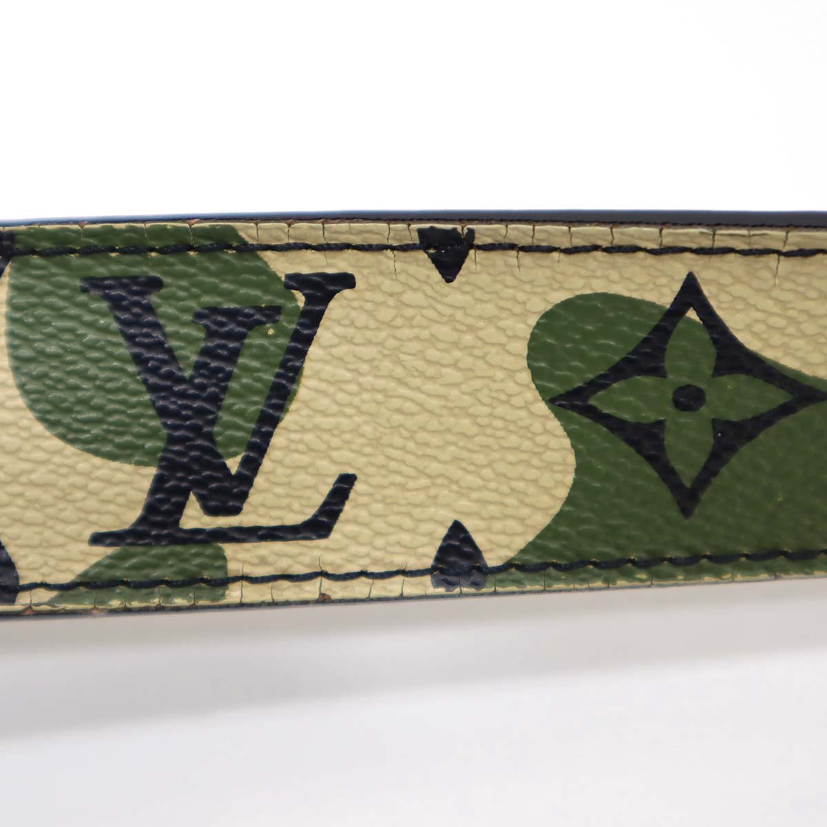 Louis Vuitton オリーブグリーン ベルト Louis Vuitton オリーブグリーン ベルト