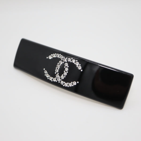 CHANEL シャネル ココマーク バレッタ ブラック アクセサリー