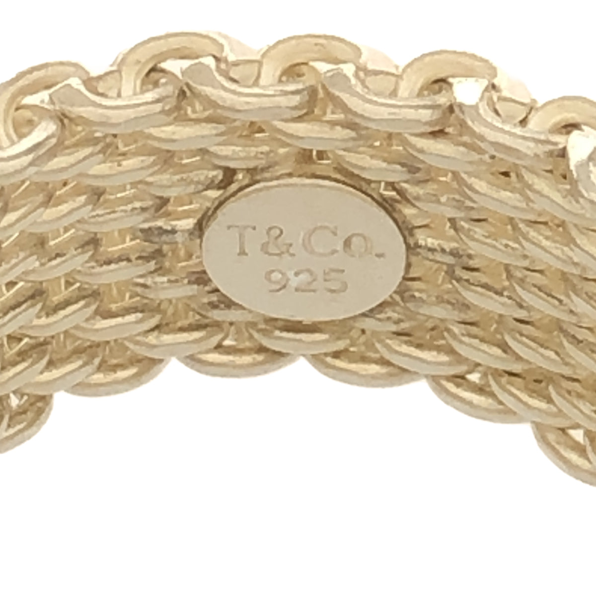 ティファニー TIFFANY & Co. メッシュ リング シルバー 925 15号