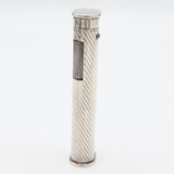 dunhill ダンヒル ガスライター スリム ローラー式 シルバーカラー 喫煙具 着火未確認 M619-2