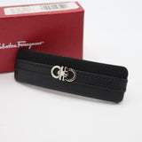 Salvatore Ferragamo フェラガモ バレッタ ヘアアクセ 髪留め ブラック アクセサリー 箱 ok1451