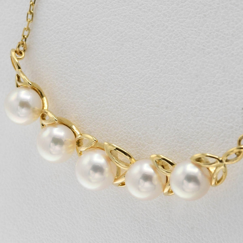 仕上済 MIKIMOTO ミキモト パール ネックレス K18 約5.0g レディース ジュエリー H18013