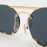 LOUIS VUITTON ルイヴィトン LV サングラス ディーバ M0157 Z0959U 9SL 58□16 140 度なし 保管袋 H23296