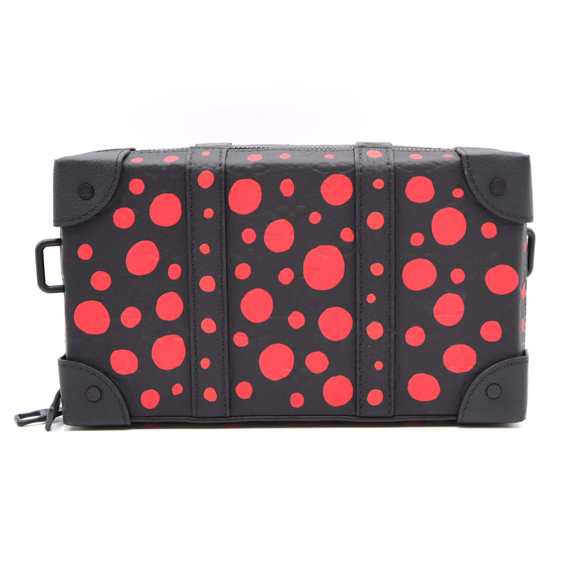 LOUIS VUITTON LV×YK ソフトトランク･ウォレット M81905 モノグラム・トリヨン 草間彌生 ブラック 23k188-2