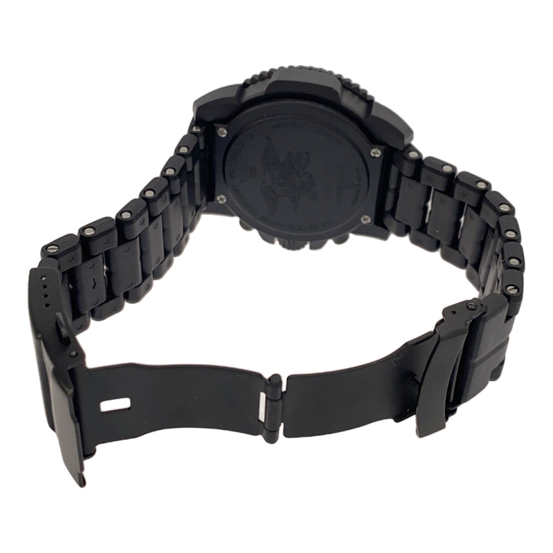 腕時計 訳あり 稼働 LUMINOX ルミノックス 3080 クォーツ メンズ 黒色文字盤 箱有 21k216-2
