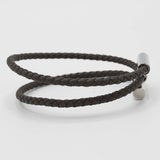 HERMES エルメス ブレスレット トゥルニス グレー シルバーカラー アクセサリー 袋有 M4012