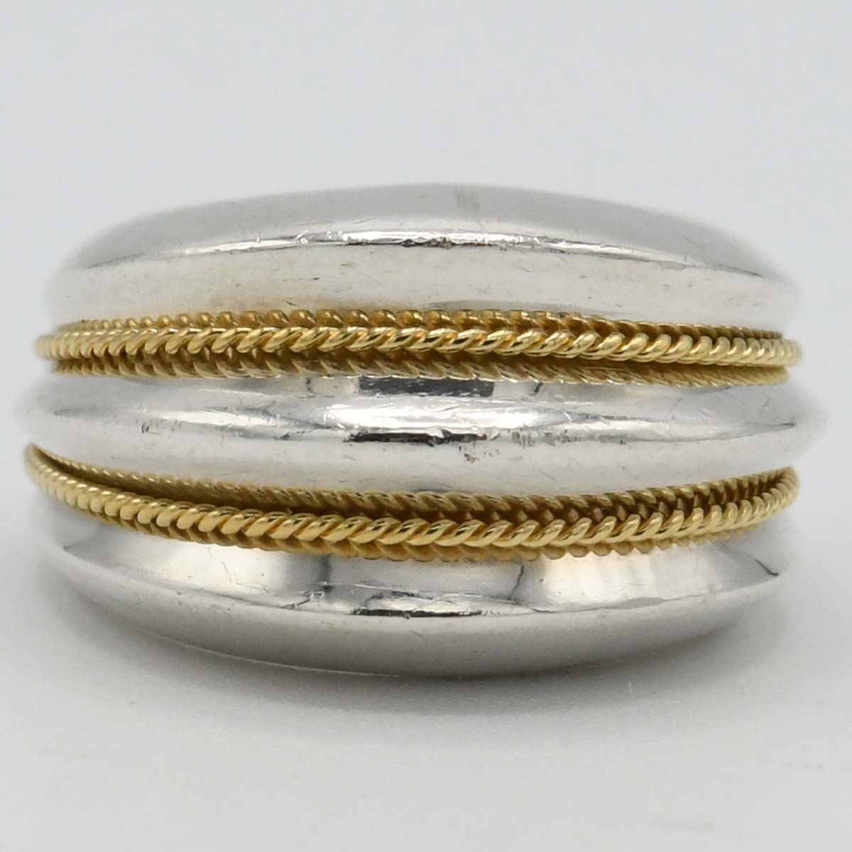 TIFFANY&Co. ティファニー リング ダブルロープ コンビ 8.5号