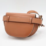 LOEWE ロエベ ゲートバッグミニ ウエストバッグ レザー バッグ 鞄 ブラウン レディース 保管袋 mo424